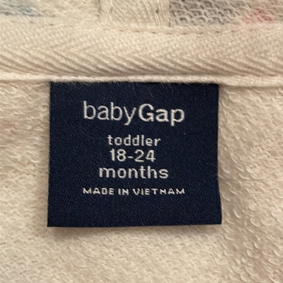 5/$25 Baby Gap hoodie size 18-24M. - Picture 7 of 9